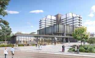 Futur accueil du centre administratif à Strasbourg