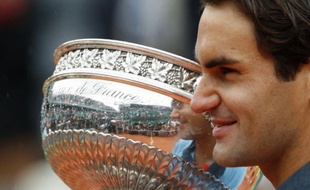 Roger Federer à Roland-Garros, le 7 juin 2009.