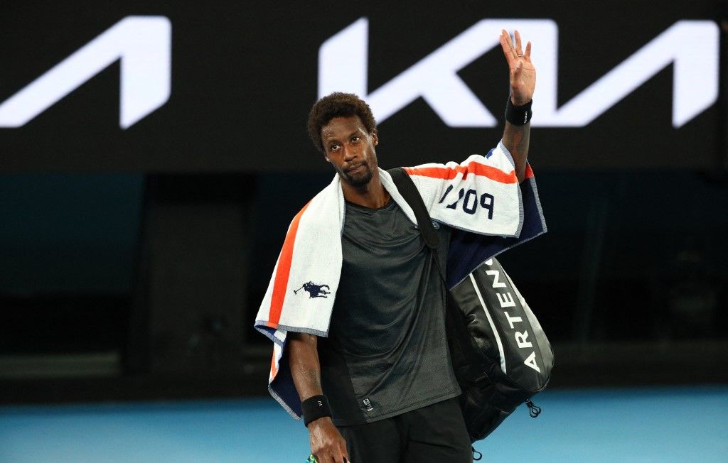 Gaël Monfils n'a pas franchi le cap des quarts de finale à l'Open d'Australie. 