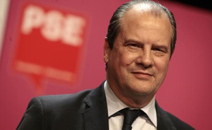 Le premier secrétaire du Parti Socialiste Jean-Christophe Cambadélis, lors d'une soirée débat sur le thême de l'Europe de la culture, à Lille, le 5 mai 2014.