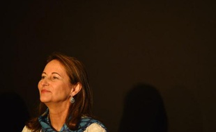 La ministre de l'Ecologie et de l'Energie, Ségolène Royal, à New Delhi le 6 février 2015