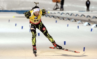 Martin Fourcade a gagné quatre fois la Coupe du monde de biathlon.
