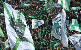 Les Ultras du Raja Casablanca.