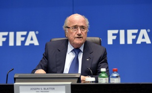 Joseph Blatter, président de la Fifa, le 21 mars 2014 à Zurich.