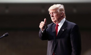 Donald Trump en meeting à Charlotte (Etats-Unis), le 18 août 2016.