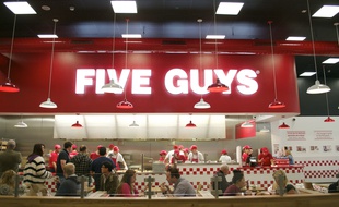 Five Guys a ouvert le 20 novembre dernier à Aix-en-Provence.