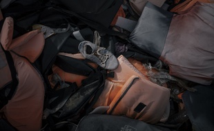 Des gilets de sauvetage à Lesbos, en Grèce. (illustration)