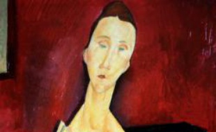 La Femme à l'éventail, Modigliani