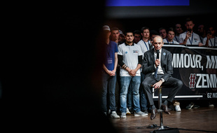 Eric Zemmour lors d'un meeting.