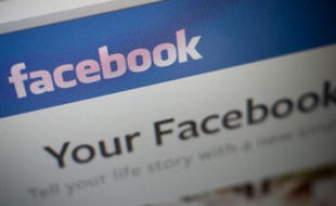 Page du réseau social Facebook.