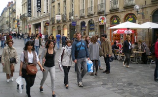 Le centre-ville de Rennes compte environ 1.800 commerces.