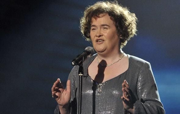 L'Ecossaise Susan Boyle lors de la finale télévisée de «Britain's Got Talent» le samedi 30 mai 2009.