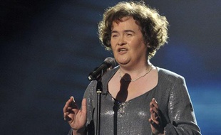 L'Ecossaise Susan Boyle lors de la finale télévisée de «Britain's Got Talent» le samedi 30 mai 2009.