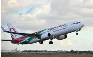 Un avion de Royal Air Maroc à Paris (illustration)