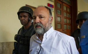 Le Français Christophe Naudin à Saint-Domingue, le 8 mars 2016