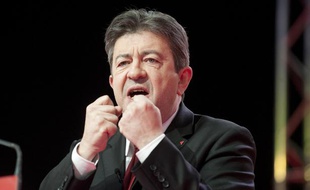 Jean-Luc Melenchon, en mars 2013 à Bordeaux.