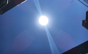 Le soleil du 25 août 2016, à Lille