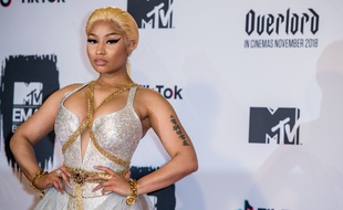 La chanteuse Nicki Minaj aux MTV Europe Music Awards