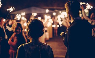 Illustration d'un mariage.
