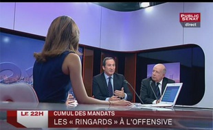 Capture d'écran de la chaîne Public Sénat.
