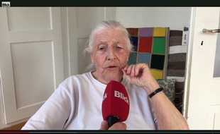 Louise Schnneider arrêtée pour avoir tagué la BNS