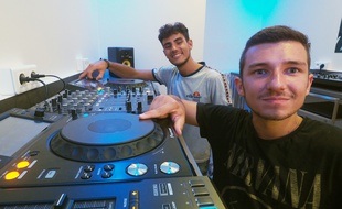 Alexandre Balducelli et Roland Revel-Pol-Simon ont fait leur rentrée à l'école DJ Network