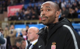 Le premier match de Thierry Henry en tant que coach de l'AS Monaco a eu lieu au stade de la Meinau contre Strasbourg.