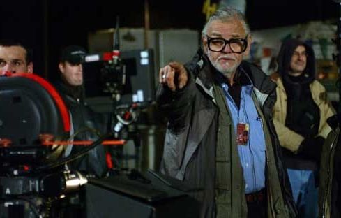 George A. Romero sur le tournage de Land of the Dead