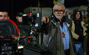 George A. Romero sur le tournage de Land of the Dead