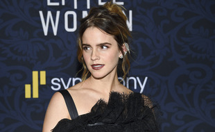 Emma Watson le 7 décembre 2019 à New York pour l'avant-première des Filles du Dr March