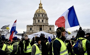 L'acte 10 des "gilets jaunes" a notamment lieu à Paris