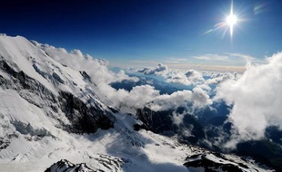 Le 1er juillet 2013 au-dessus du Mont-Blanc