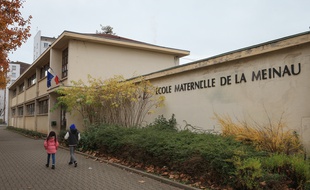 Ecole maternelle de la Meinau, Strasbourg le 22 novembre 2016.