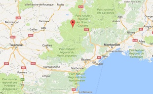 La commune de Sainte-Affrique, dans l'Aveyron.