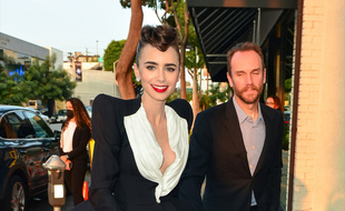 L'actrice Lily Collins