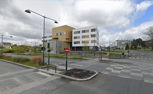L'angle de l'avenue Leclerc, à Rennes, où un cycliste a été percuté par un bus le 21 octobre 2019.