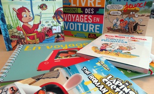 Slection de livres de voyages pour les enfants, juillet 2014.
