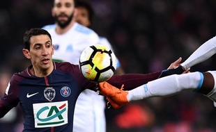 Angel Di Maria ouvre le score pour les Parisiens.