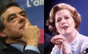 François Fillon et Margaret Thatcher