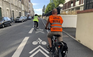 On a suivi une leçon avec Place au vélo