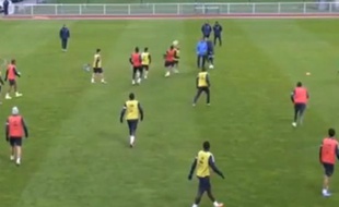 Capture d'écran du dribble de Franck Ribéry