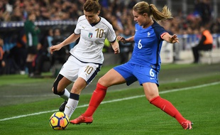 Amandine Henry et les Bleues n'ont disputé qu'un match amical à Marseille.