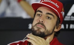 Fernando Alonso le 9 octobre 2014 à Sotchi.