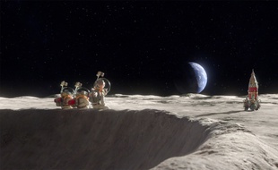 «Le voyage dans la lune» de Rasmus a. Sivertsen