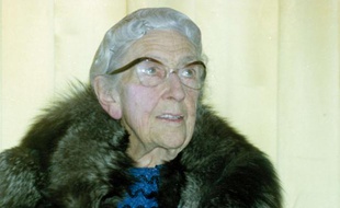 L'écrivain britannique Agatha Christie, en 1974.