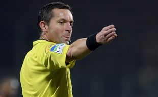 Stéphane Lannoy lors d'un Lorient-Lyon, le 15 février 2015.