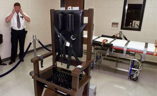 Une chaise électrique dans une prison de Nashville, dans le Tennessee, en 1999 (illustration)