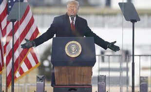L'ancien président des Etats-Unis Donald Trump