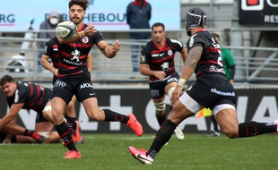 Romain Ntamack a remplacé Cheslin Kolbe, blessé, dès la 17e minute lors du succès bonifié du Stade Toulousain à Brive.