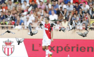 Le défenseur monégasque Ricardo Carvalho lors d'un match amical contre Tottenham, le 3 août 2013.